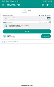 maya tun pro connected for free internet